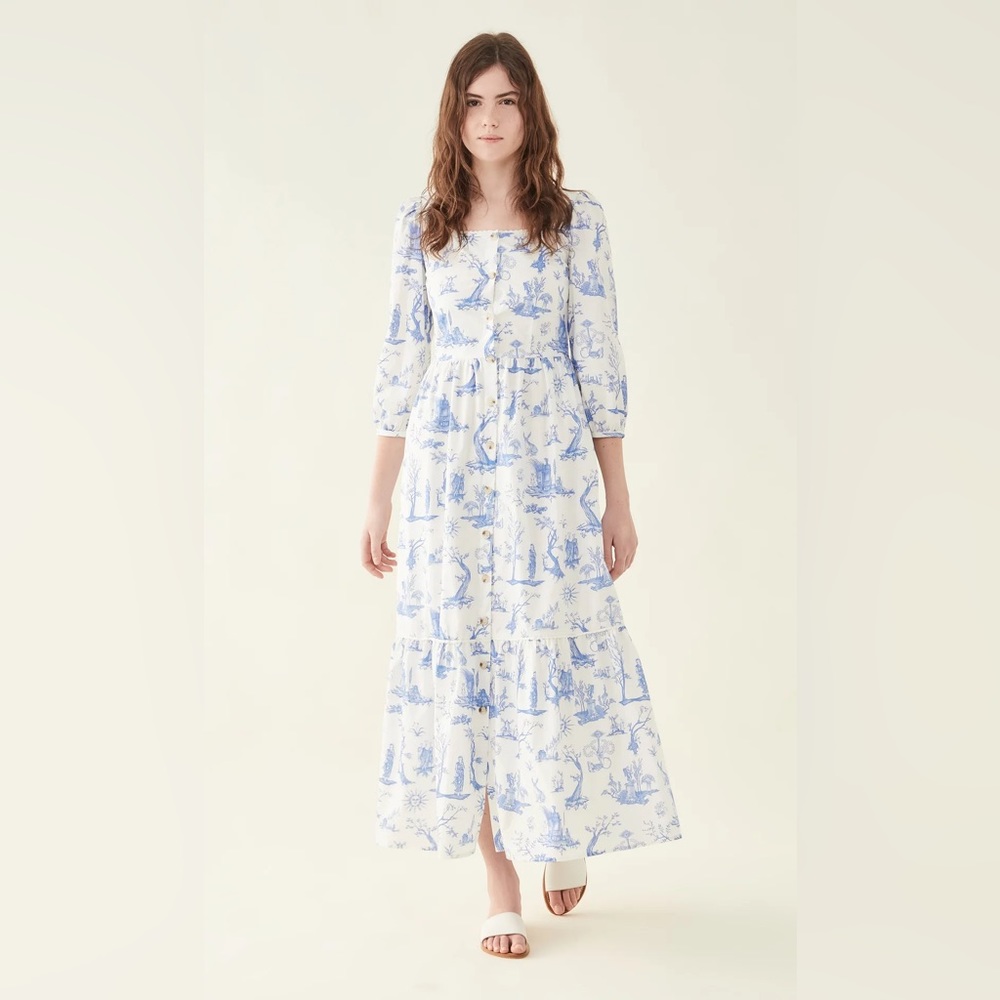 New with tags Meadows Ixora Toile Dress
